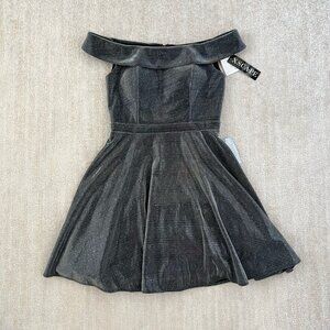 NWT Xscape Off The Shoulder Evening Mini Dress 6